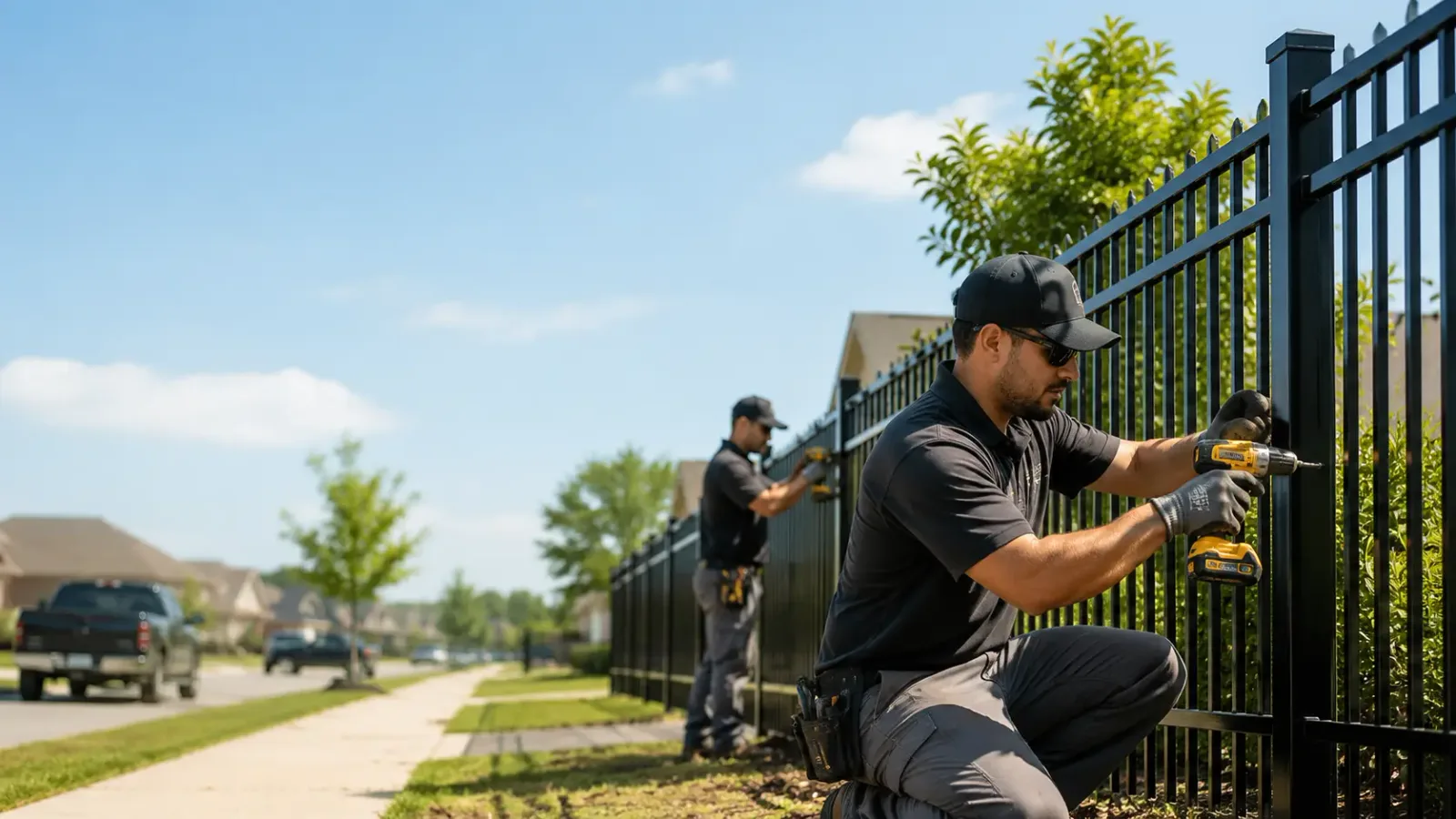 Metal Fence Installation in Haddock, GA